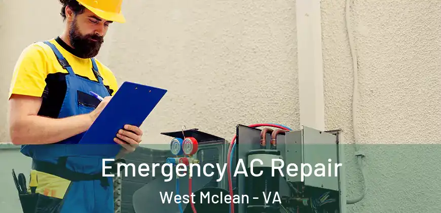  Emergency AC Repair West Mclean - VA