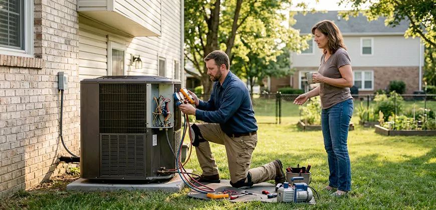HVAC Replacement in West Mclean