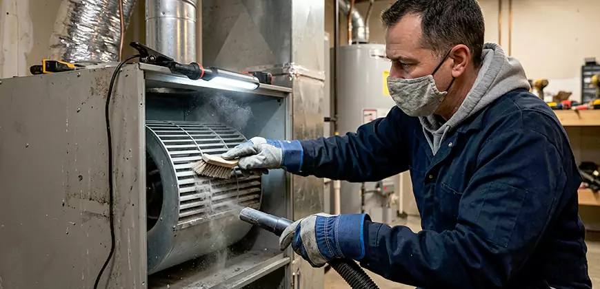 Commercial Vent Decontamination in West Mclean