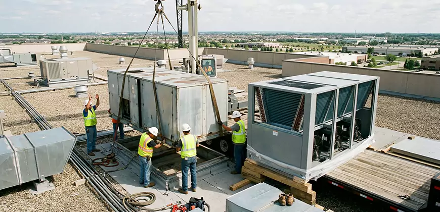 Warehouse and Industrial HVAC Replacement in West Mclean