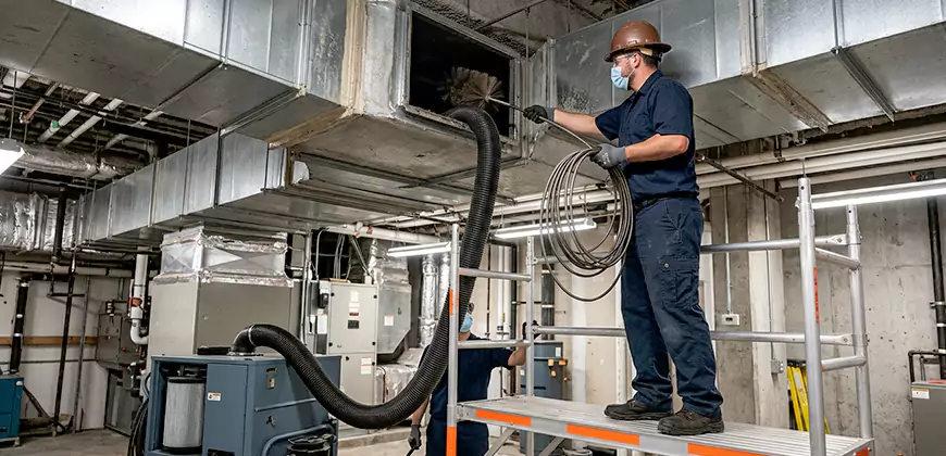 Commercial Ventilation System Cleaning in West Mclean