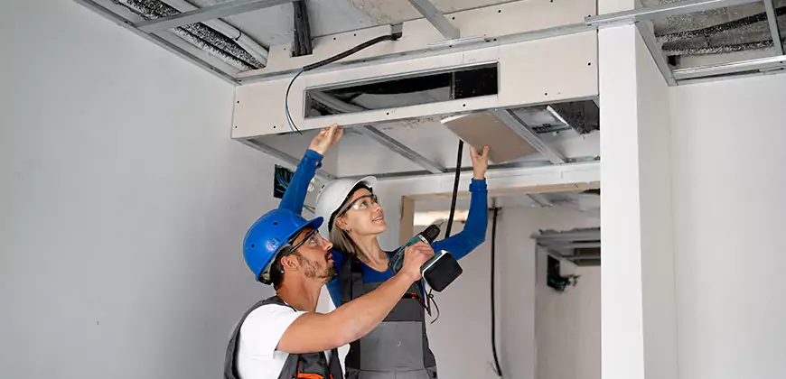 Duct Insulation and Condensation Repair in West Mclean