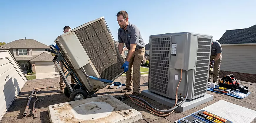 High-Efficiency Emergency Replacement in West Mclean