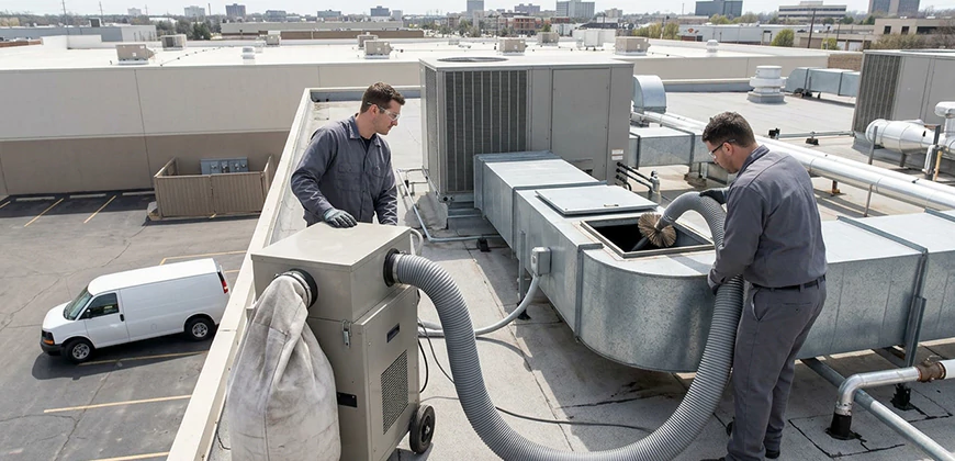Commercial and Industrial Duct Cleaning in West Mclean