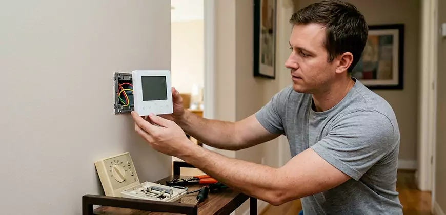 Heat Pump Thermostat Configuration in West Mclean